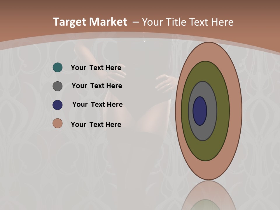 Slim Beauty Darkness PowerPoint Template