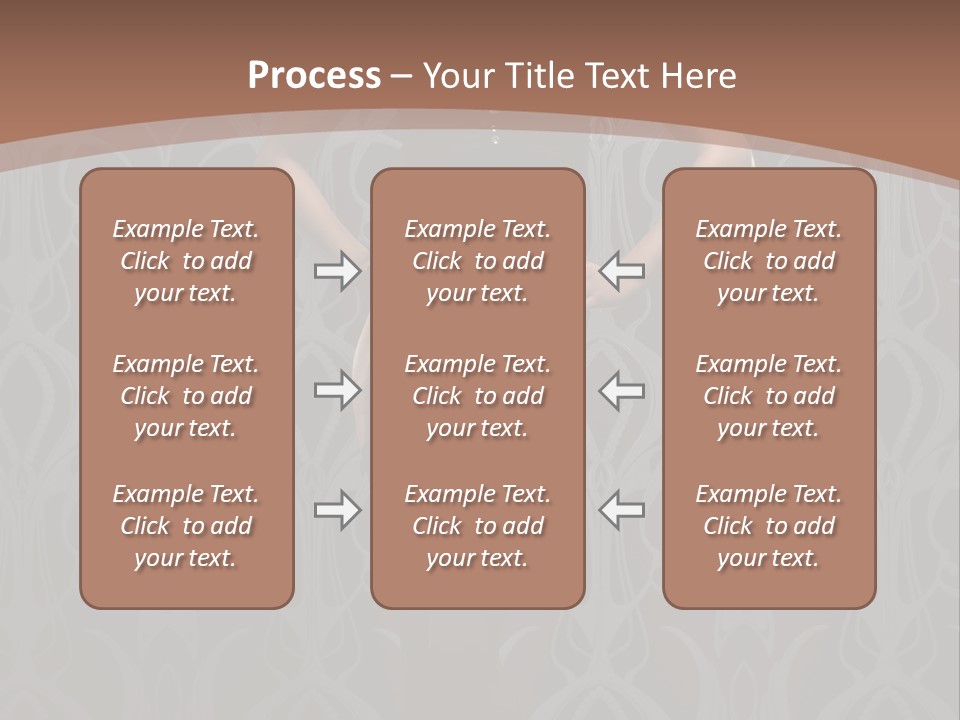 Slim Beauty Darkness PowerPoint Template