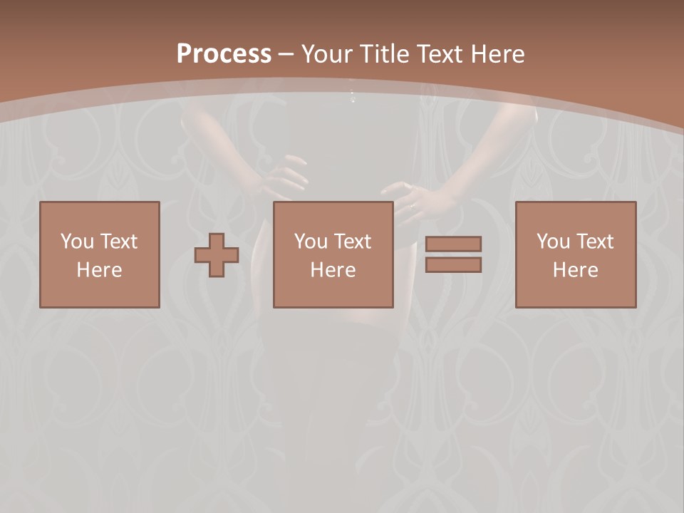 Slim Beauty Darkness PowerPoint Template