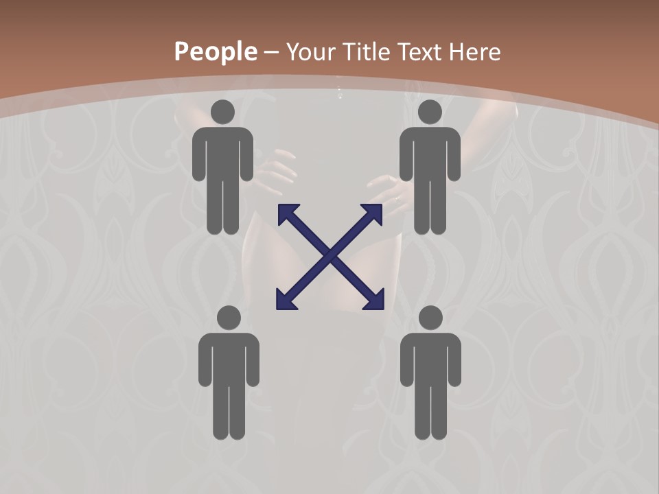 Slim Beauty Darkness PowerPoint Template