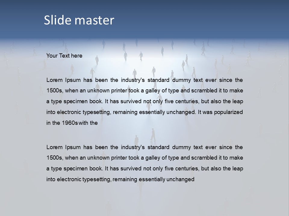 Holy Exit Heaven PowerPoint Template