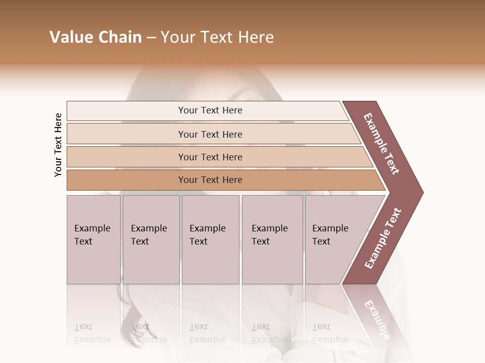 Face Female Young PowerPoint Template