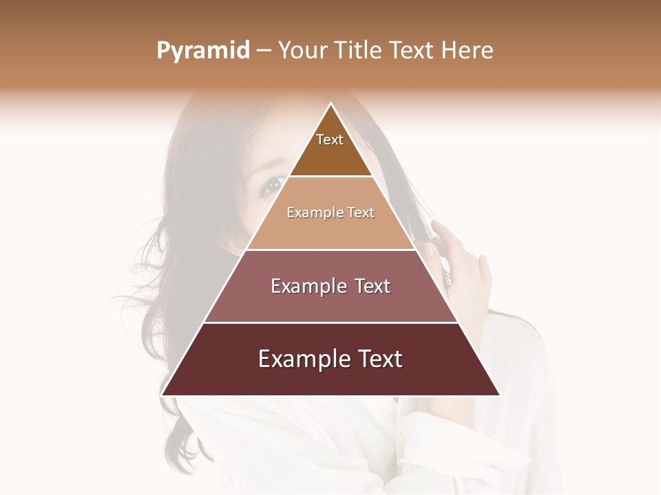 Face Female Young PowerPoint Template