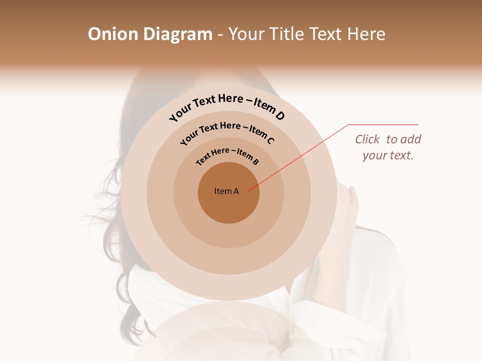 Face Female Young PowerPoint Template