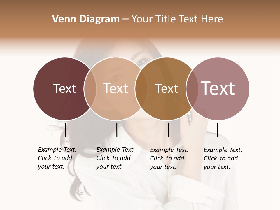 Face Female Young PowerPoint Template