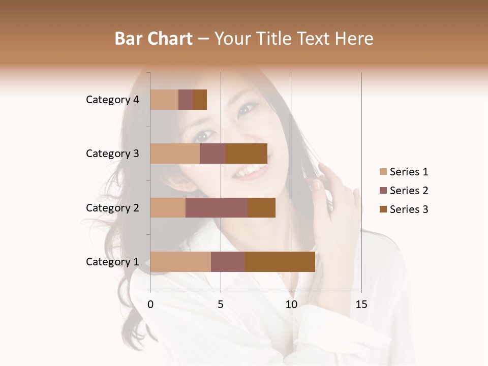 Face Female Young PowerPoint Template