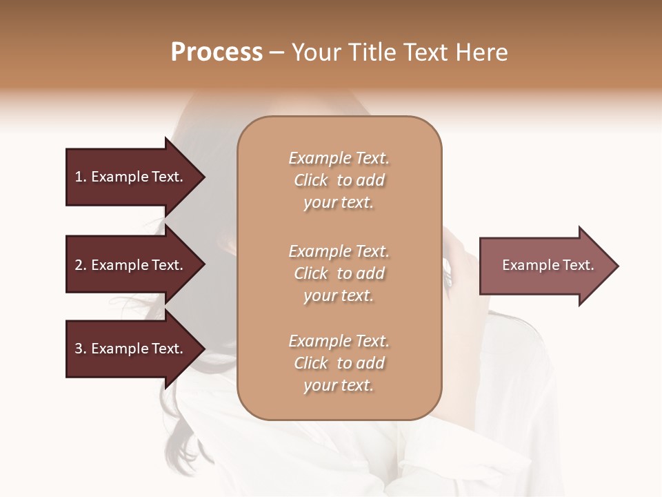 Face Female Young PowerPoint Template