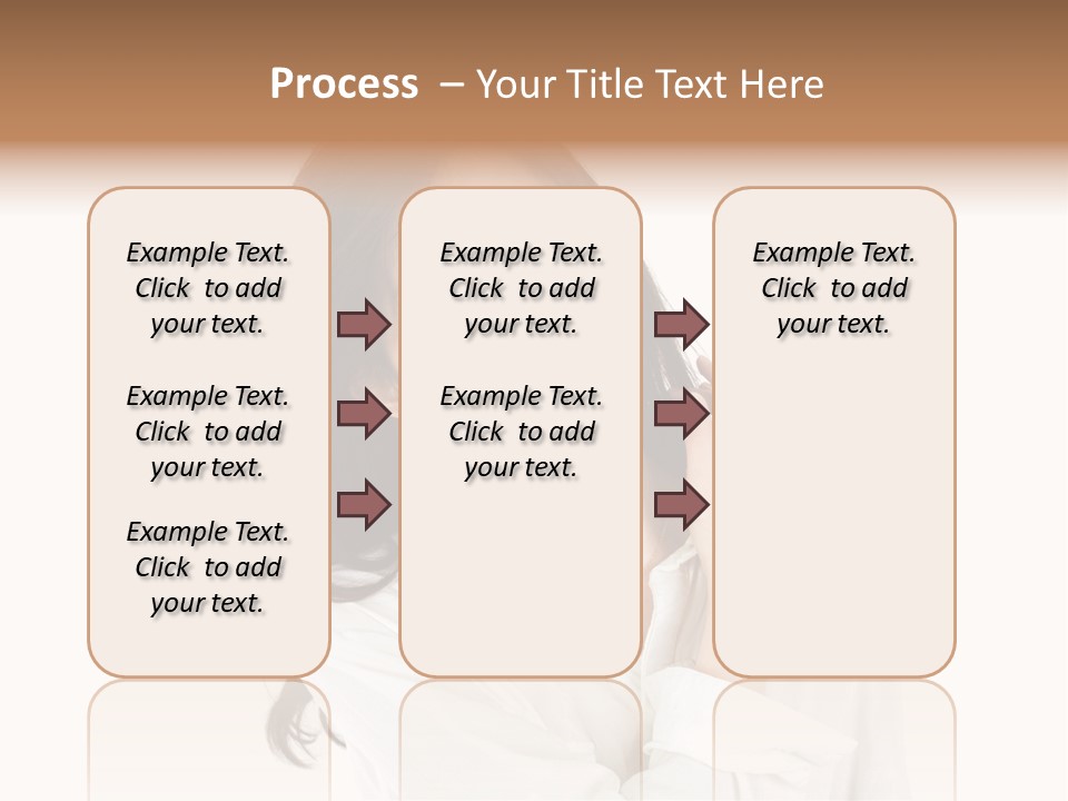 Face Female Young PowerPoint Template