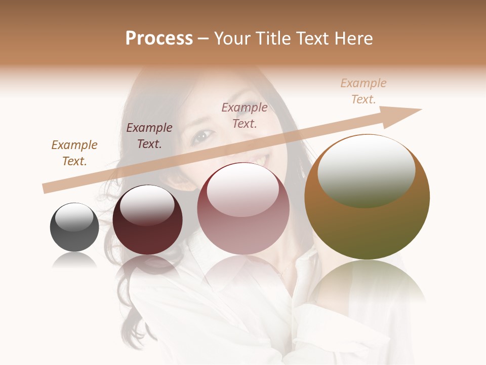 Face Female Young PowerPoint Template