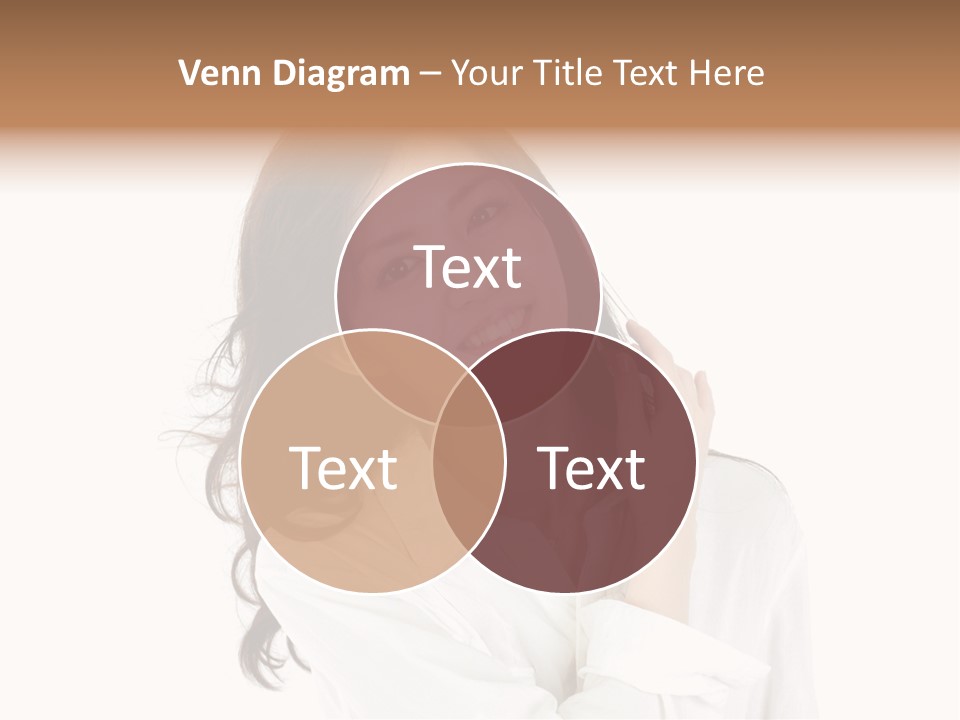 Face Female Young PowerPoint Template