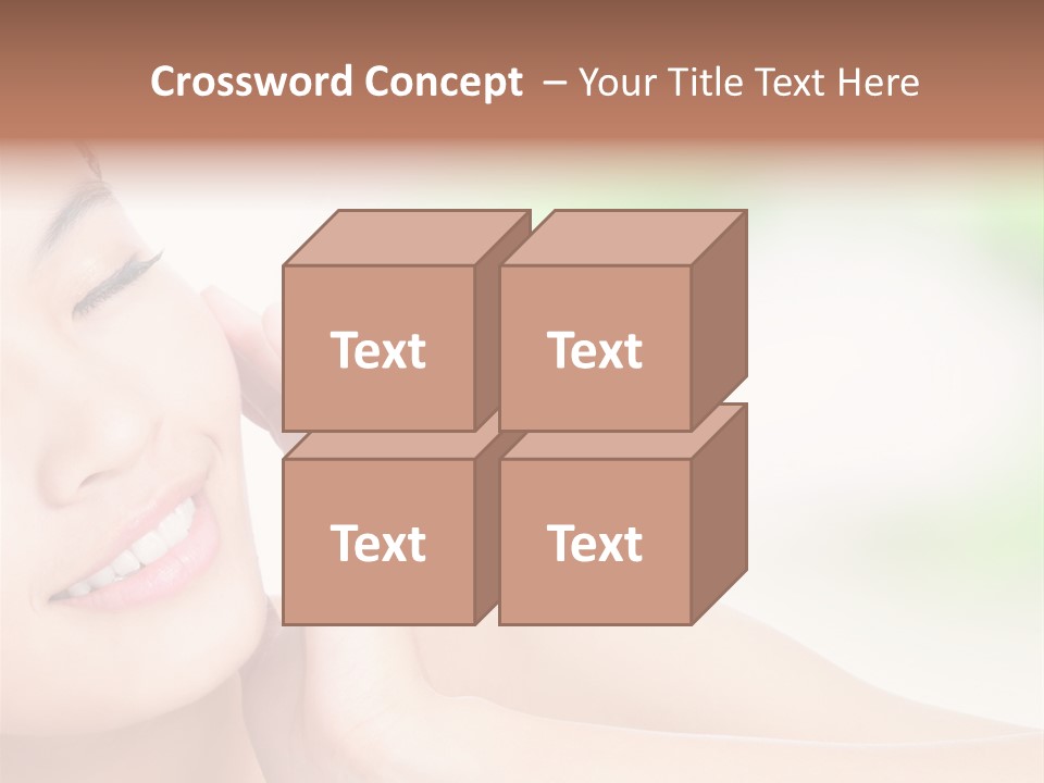 Hand Touch Cute PowerPoint Template
