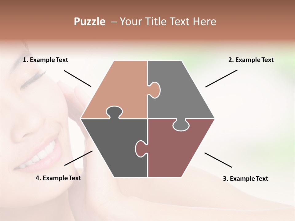 Hand Touch Cute PowerPoint Template