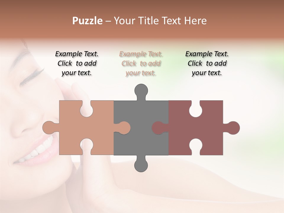 Hand Touch Cute PowerPoint Template