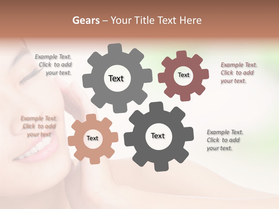 Hand Touch Cute PowerPoint Template