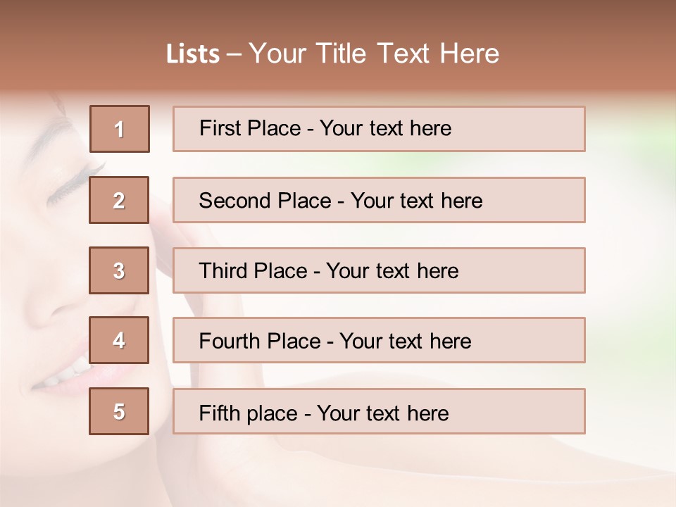 Hand Touch Cute PowerPoint Template