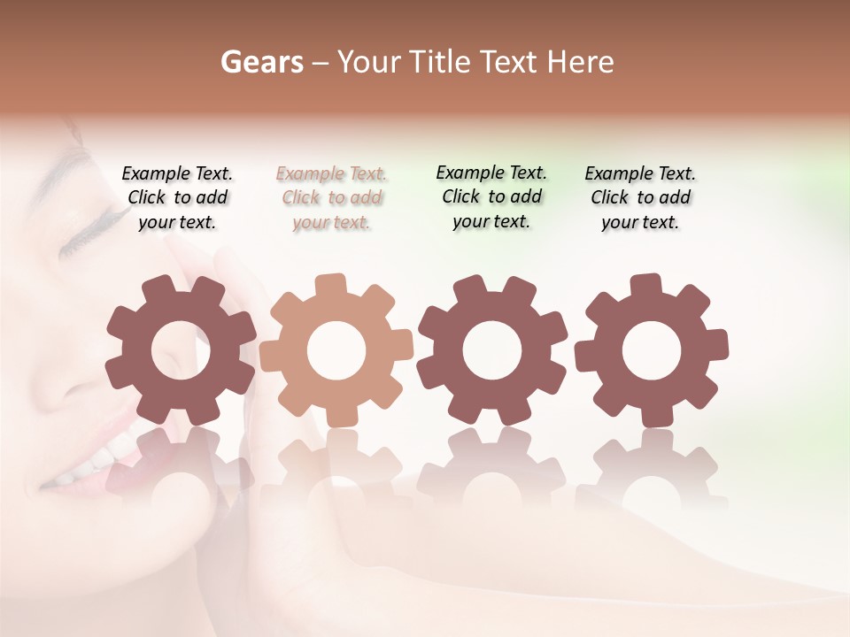 Hand Touch Cute PowerPoint Template