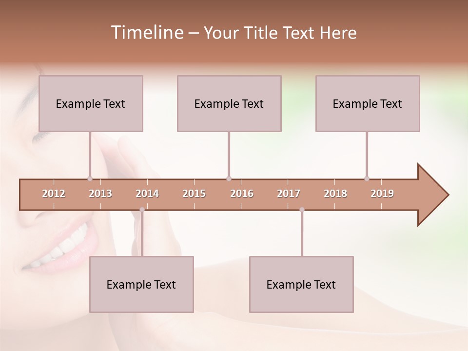 Hand Touch Cute PowerPoint Template