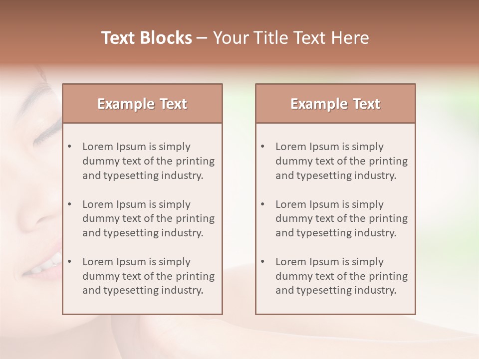Hand Touch Cute PowerPoint Template