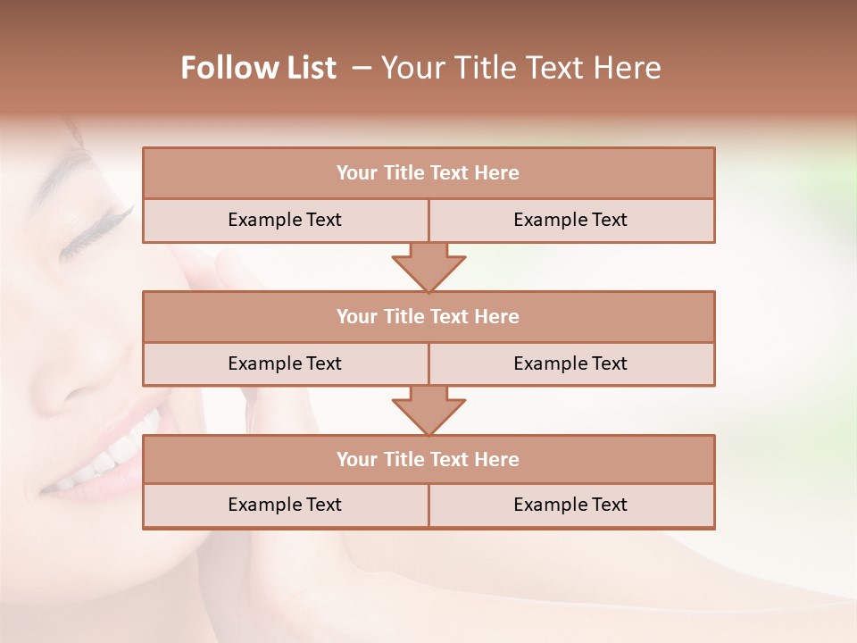 Hand Touch Cute PowerPoint Template