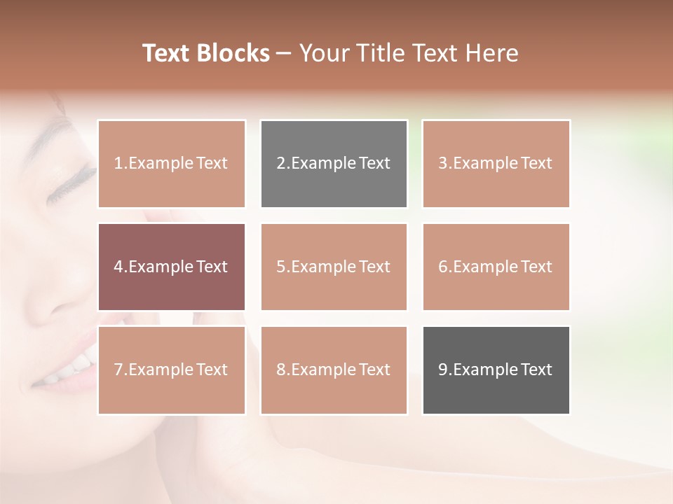 Hand Touch Cute PowerPoint Template