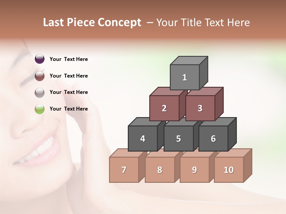 Hand Touch Cute PowerPoint Template