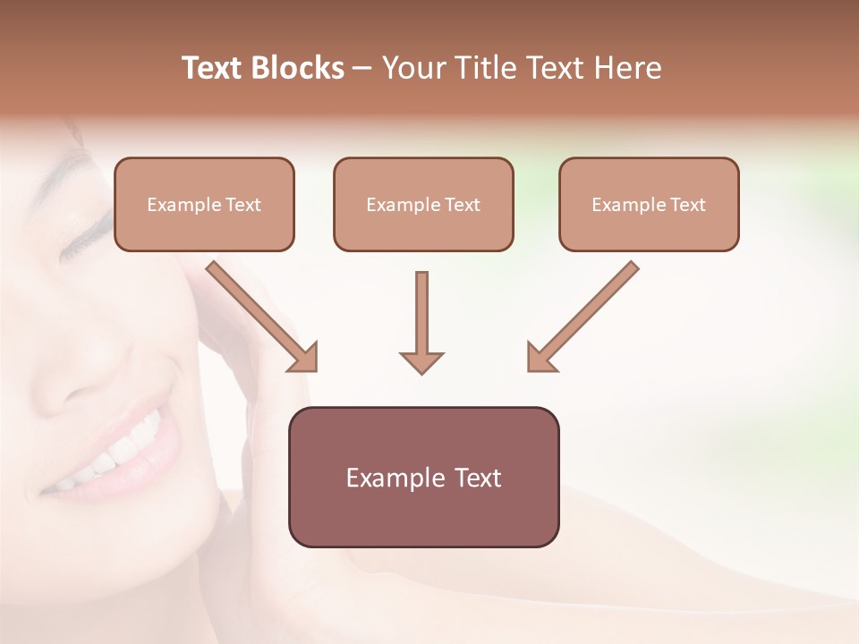 Hand Touch Cute PowerPoint Template
