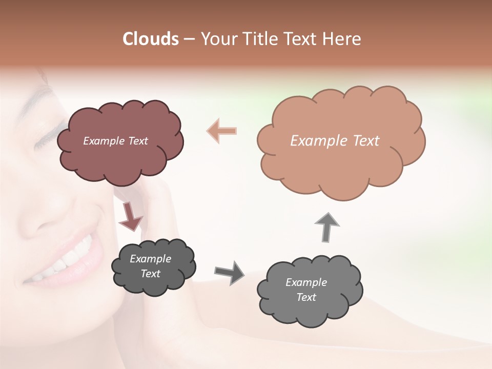 Hand Touch Cute PowerPoint Template