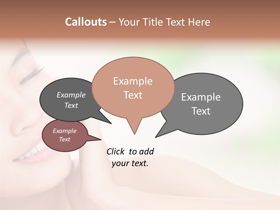 Hand Touch Cute PowerPoint Template