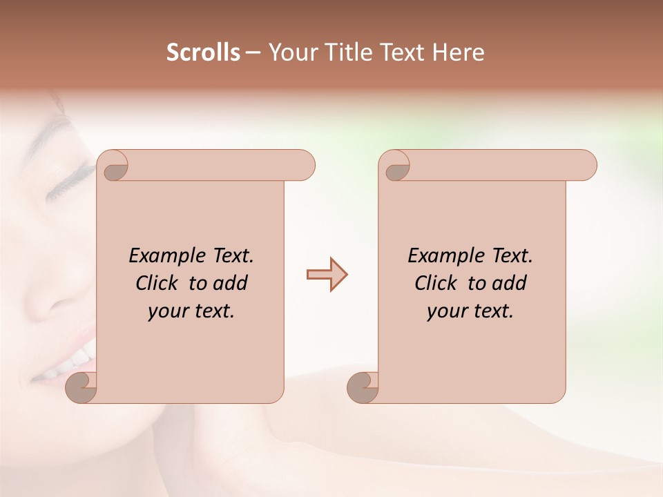 Hand Touch Cute PowerPoint Template