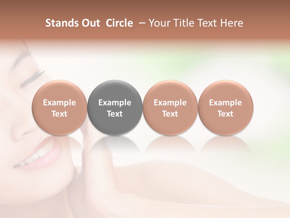 Hand Touch Cute PowerPoint Template