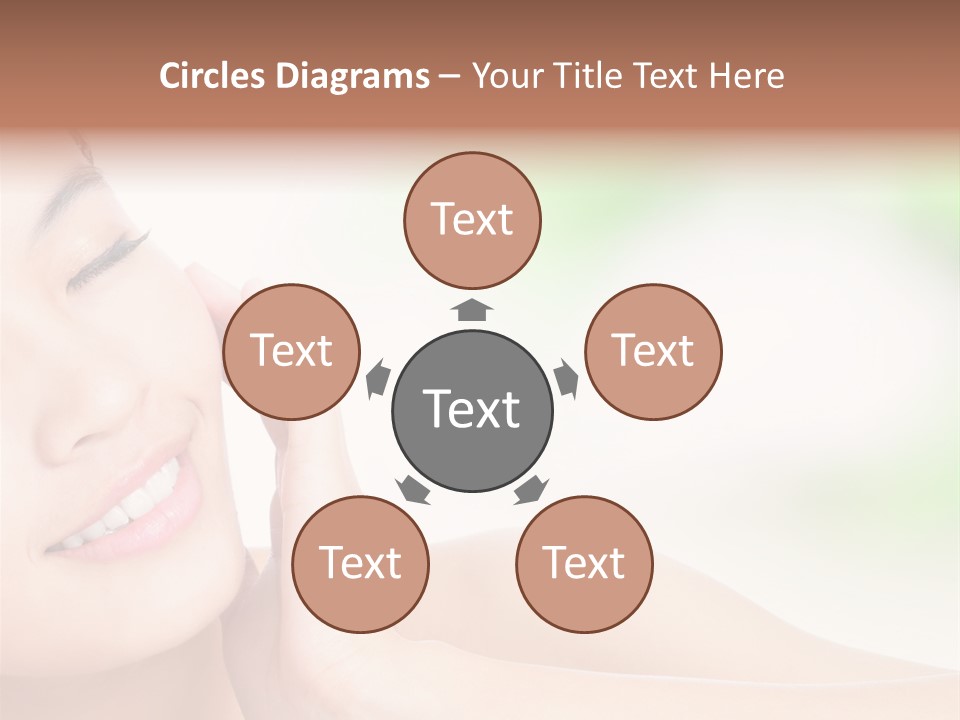 Hand Touch Cute PowerPoint Template