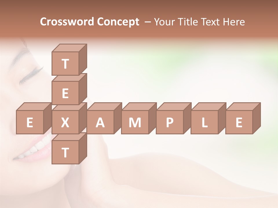 Hand Touch Cute PowerPoint Template