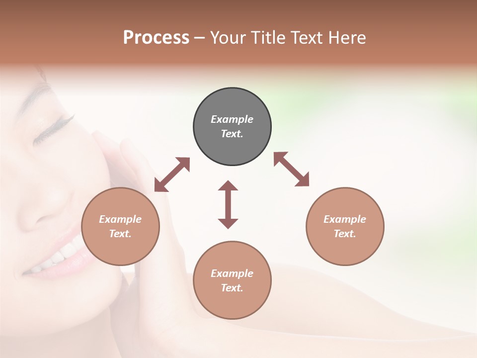 Hand Touch Cute PowerPoint Template