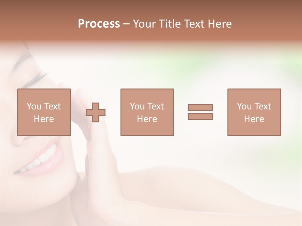 Hand Touch Cute PowerPoint Template
