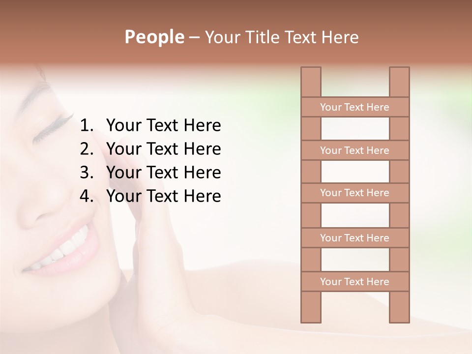 Hand Touch Cute PowerPoint Template