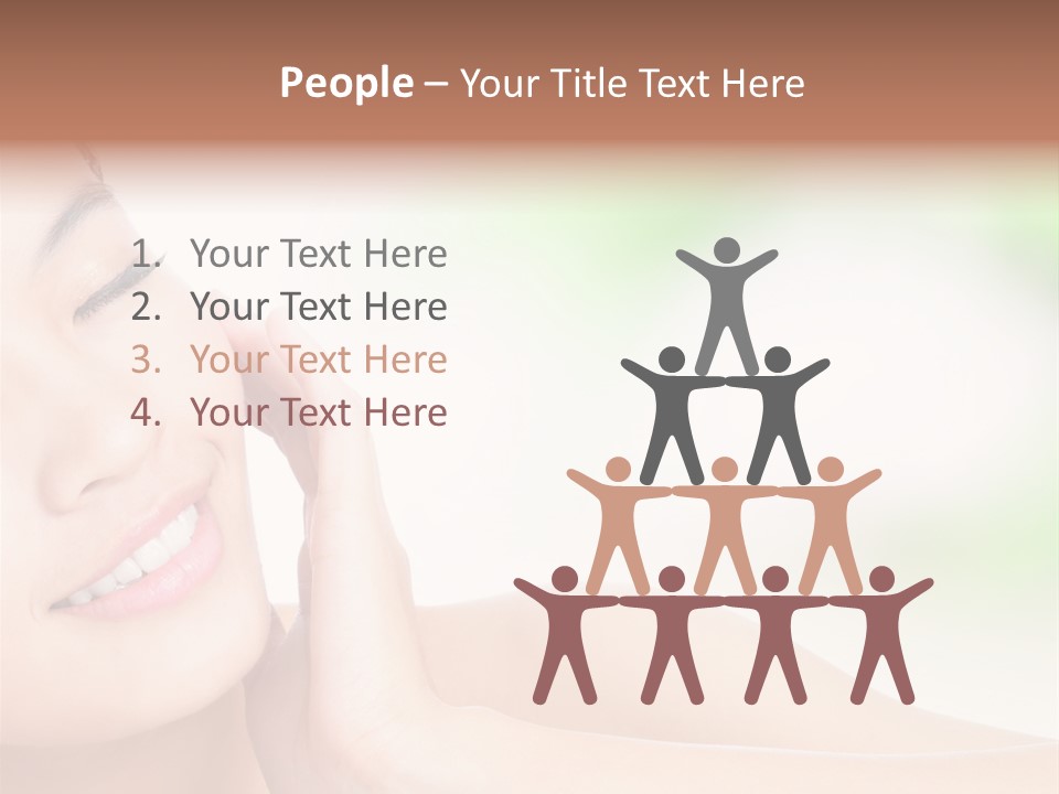 Hand Touch Cute PowerPoint Template