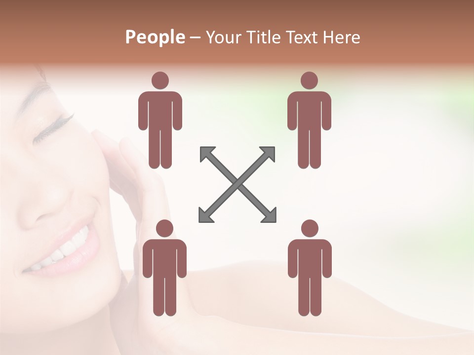 Hand Touch Cute PowerPoint Template