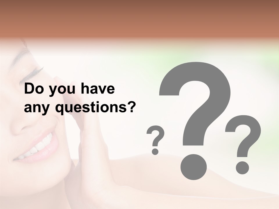 Hand Touch Cute PowerPoint Template