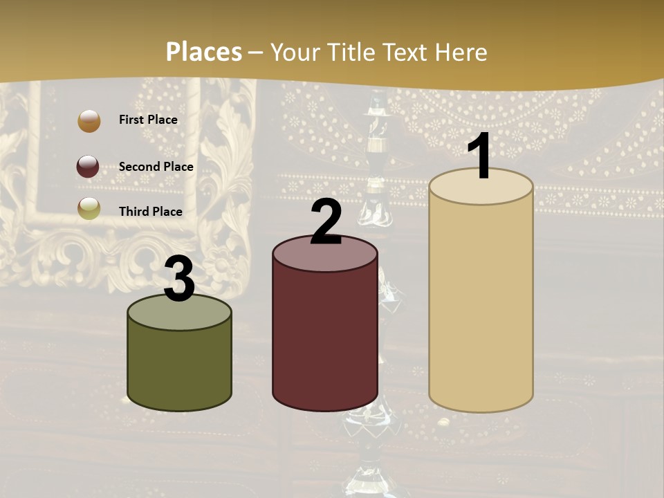 Table Nobody Decoration PowerPoint Template
