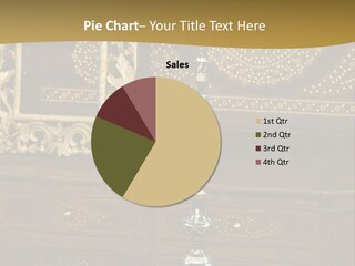 Table Nobody Decoration PowerPoint Template