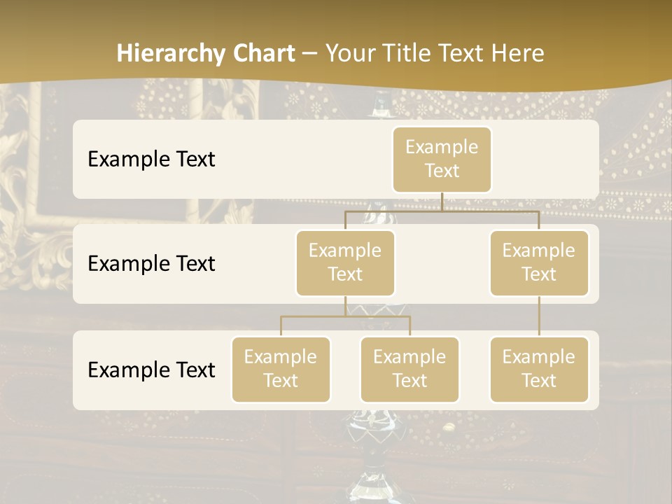 Table Nobody Decoration PowerPoint Template