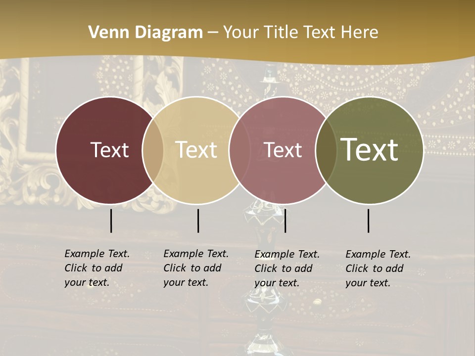 Table Nobody Decoration PowerPoint Template