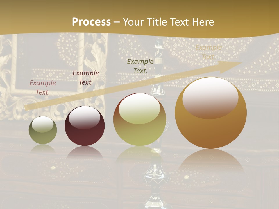 Table Nobody Decoration PowerPoint Template