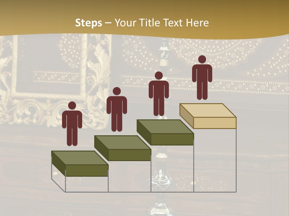 Table Nobody Decoration PowerPoint Template