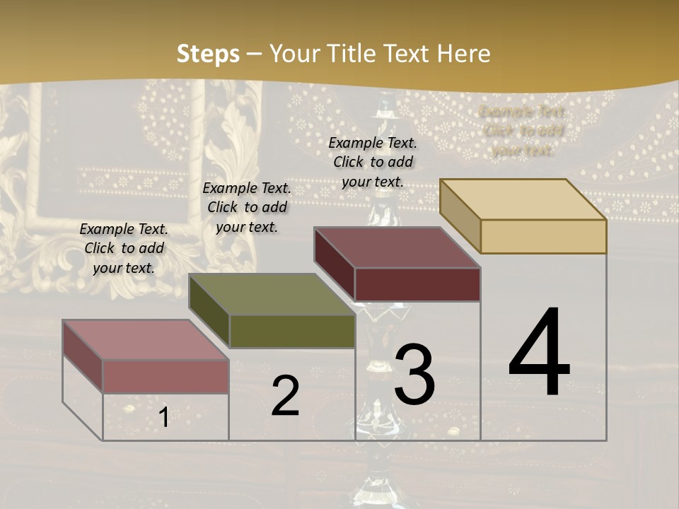 Table Nobody Decoration PowerPoint Template