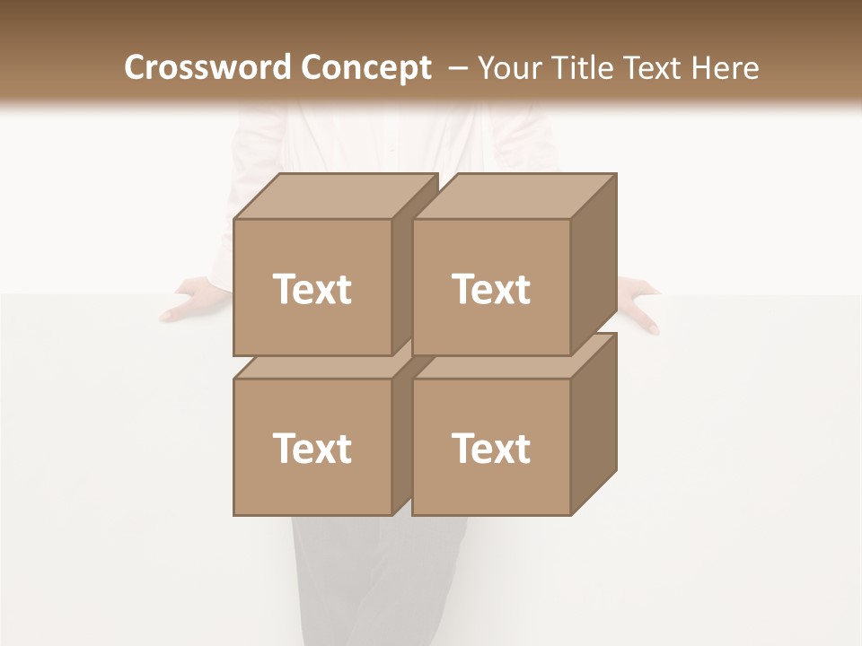 Adult Attractive Flying PowerPoint Template