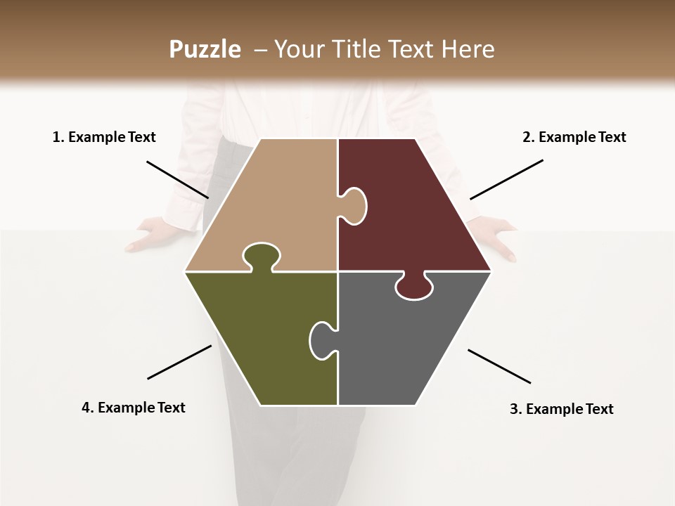 Adult Attractive Flying PowerPoint Template