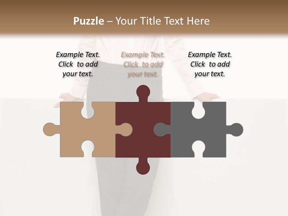 Adult Attractive Flying PowerPoint Template