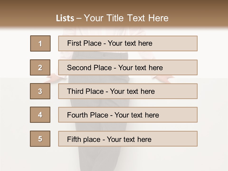 Adult Attractive Flying PowerPoint Template