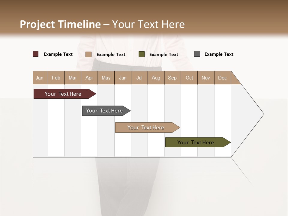 Adult Attractive Flying PowerPoint Template